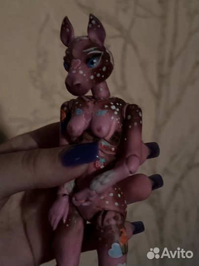 Шарнирная кукла ручой работы