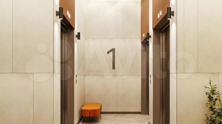 2-к. квартира, 51,4 м², 5/19 эт.