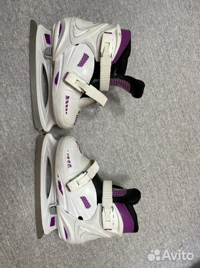 Коньки детские раздвижные 33 36