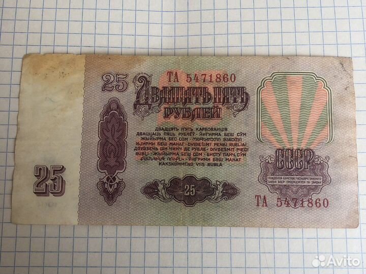 Бумажные деньги СССР