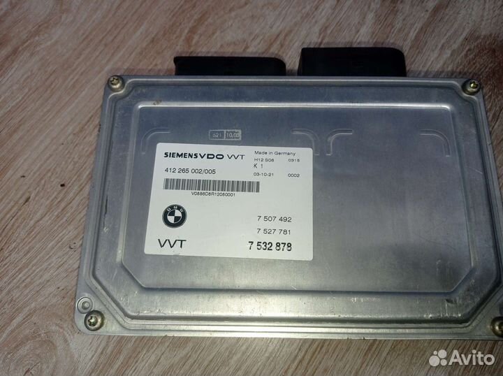 Блок VVT (вольвотроника) n62