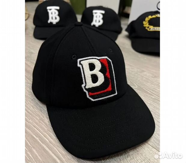 Черная бейсболка Burberry новая оригинал