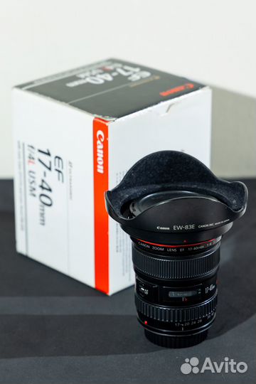 Canon EF 17-40mm f/4 L USM