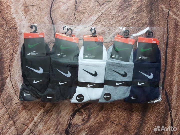 Носки Nike Jordan Adidas Reebok