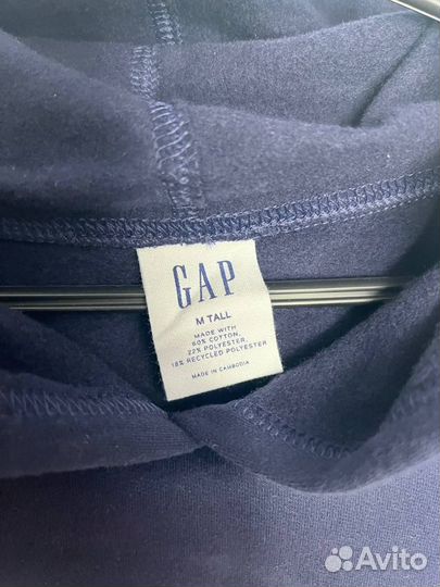 Худи на флисе Gap (tall) размер М (46) оригинал