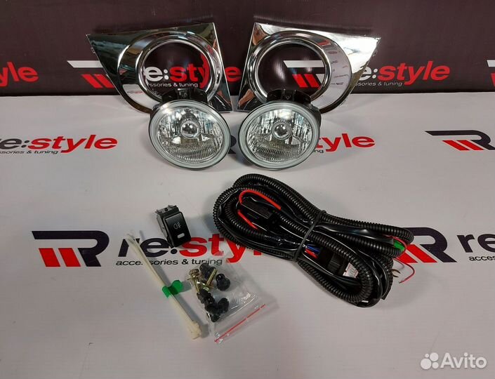 Туманки Nissan Wingroad 12