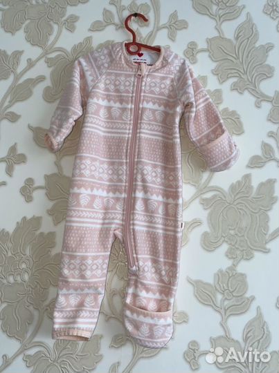 Комбинезон флисовый 68