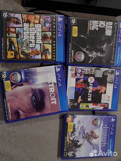 Sony playstation 4 PS4 pro 1tb с играми