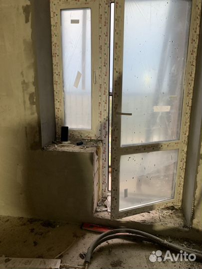 Балконный блок с дверью