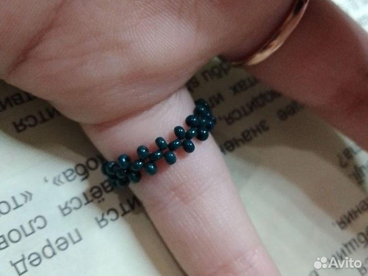 Кольцо с сердечком