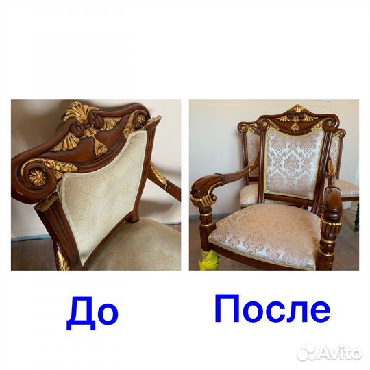 Столы и стулья из дерева - реставрация