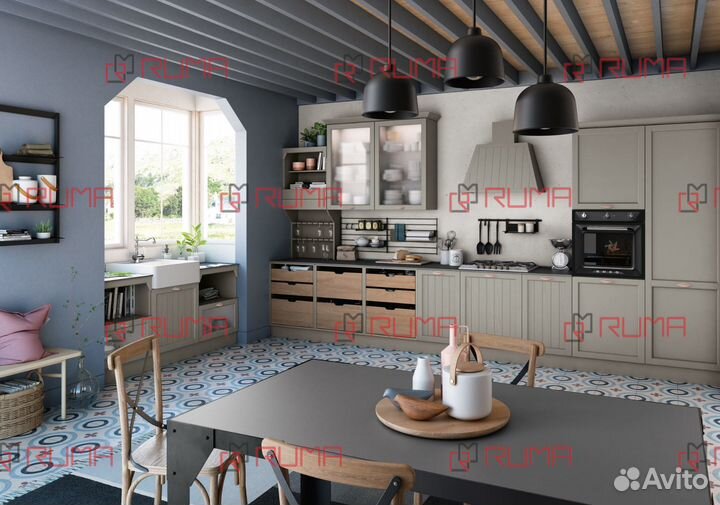 Кухонный гарнитур на заказ Арт.9