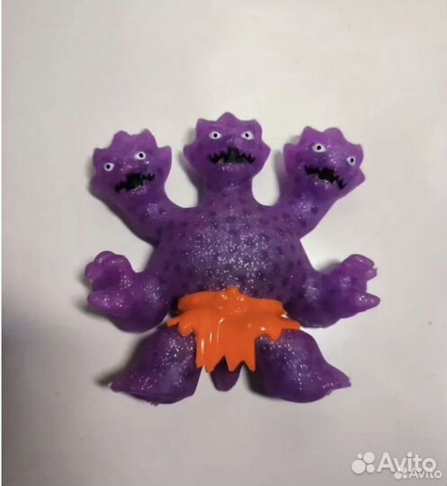 Гуджитсу трехголовый Супер тянучка 15см