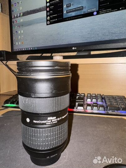 Объектив AF-S nikkor 24-70mm f/2.8 G ED