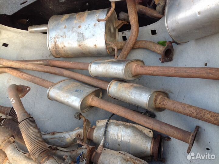 Глушитель резонатор митсубиси лансер 9