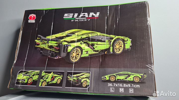 Конструктор Lego Lamborghini Sian 1299