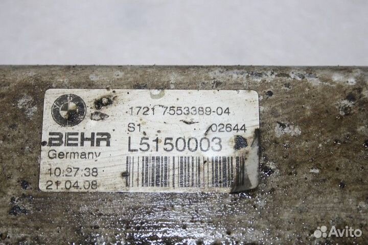 Радиатор масляный BMW X6 E71 2008