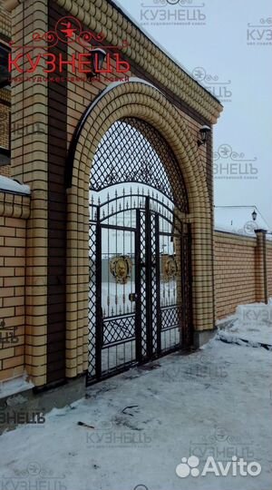 Кованные ворота