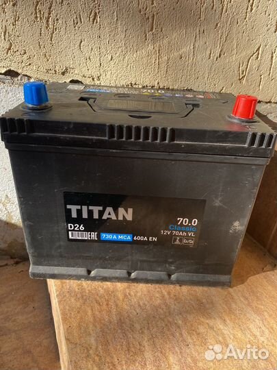 Аккумулятор 70 ач