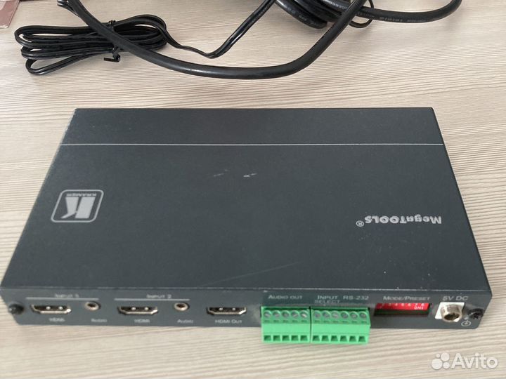 Коммутатор 2:1, kramer vs-211uhd