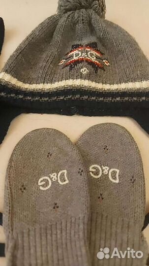 Шапка, шарф, варежки Dolce&gabbana