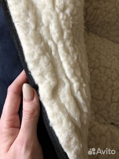 Конверт овчинный в коляску или санки