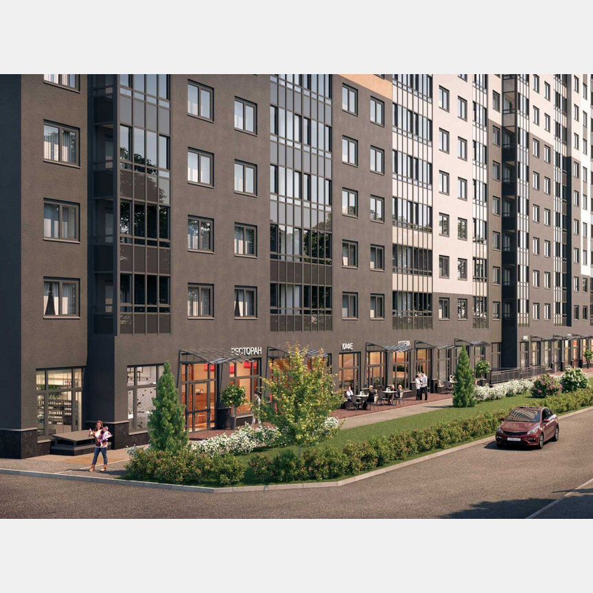 2-к. квартира, 44,3 м², 22/25 эт.