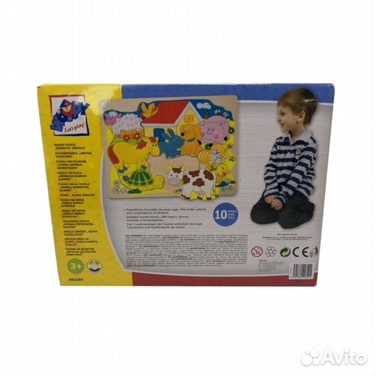 Пазл на доске Woody 90340 