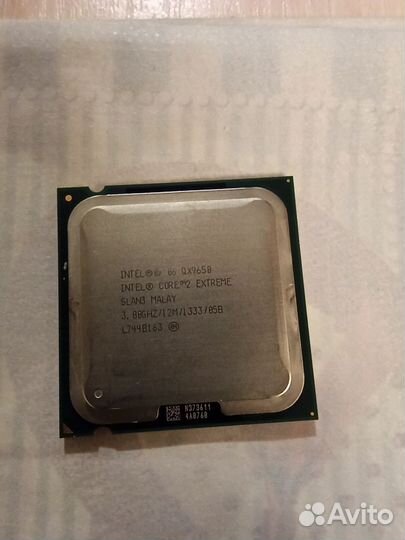 Core 2 Extreme Edition QX9650 lgа775 + кулер