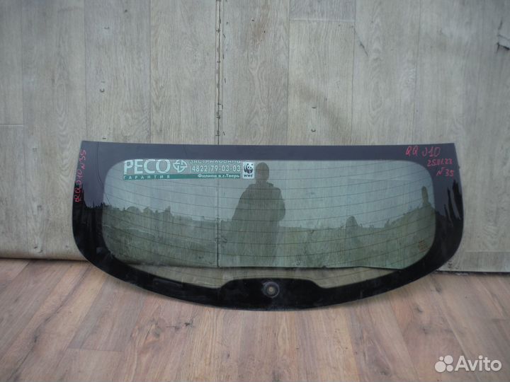 Стекло крышки багажника №35 nissan Qashqai J10