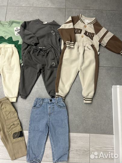 Вещи пакетом на мальчика 86 92
