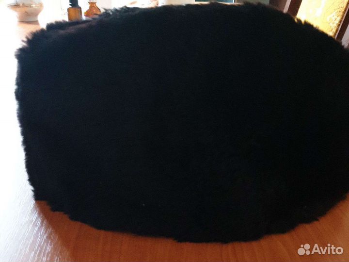 Шапка из натурального меха мужская пилотка