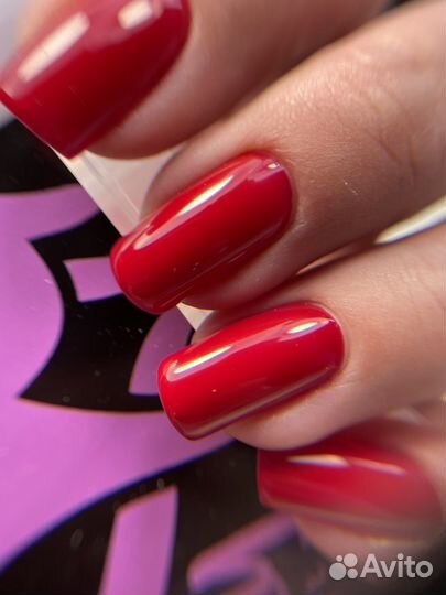 Маникюр гель лак, укрепление, выравнивание