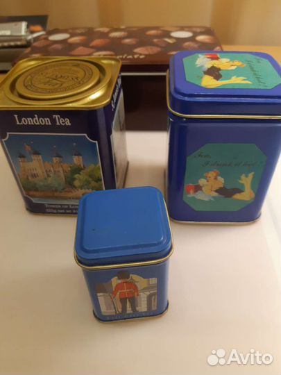 Жестяные коробки