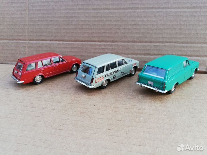 Модели авто СССР 1:43 ваз 2102
