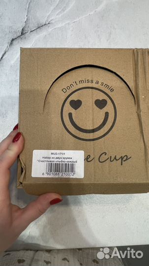 Сервиз кофейный из 2х кружек с ложками