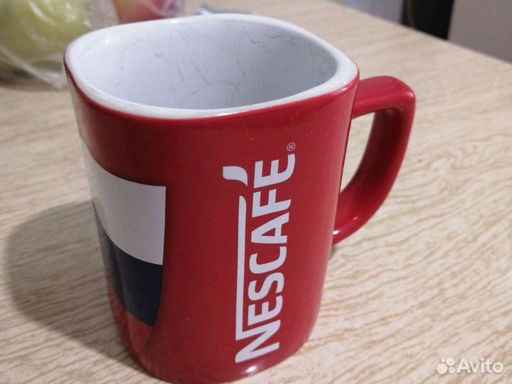 Кружка nescafe коллекционная Russia