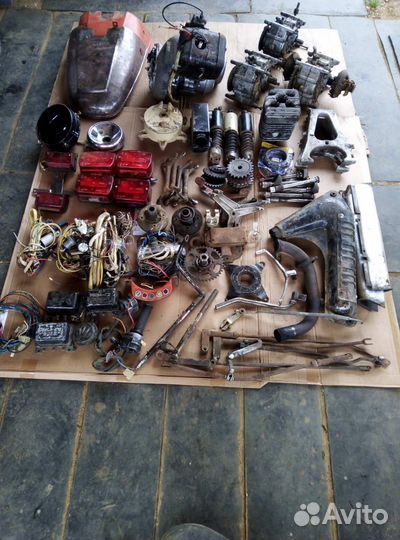 Запчасти от Мотороллера муравья