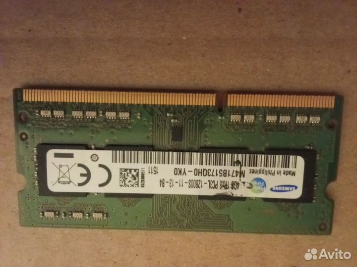 Оперативная память ddr3/ddr3L для ноутбука 2gb/4gb