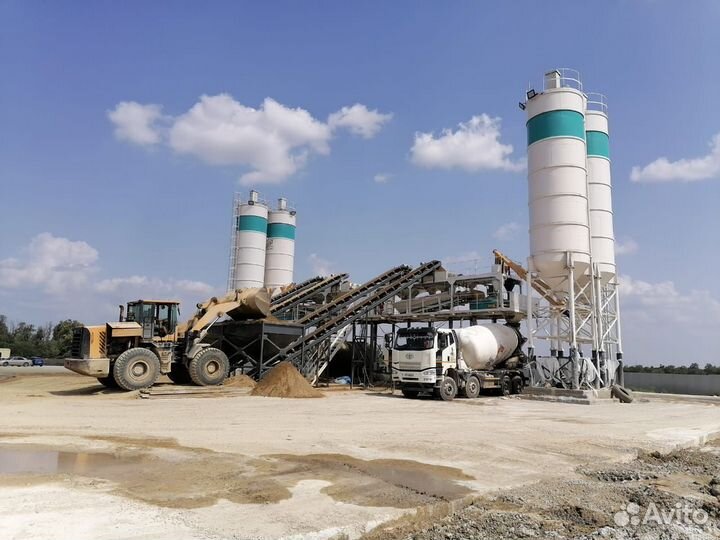 Мобильный бетонный завод бру рбу бсу