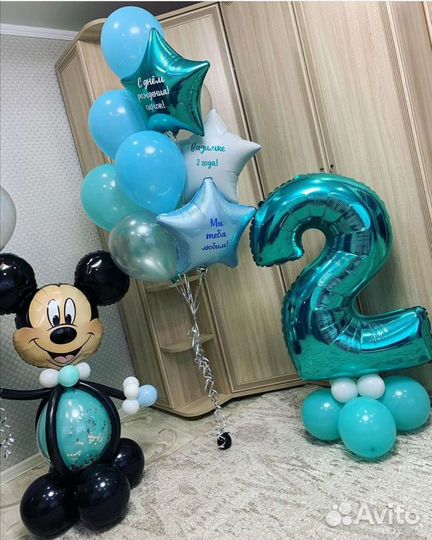 Воздушные шарики на детский день рождения