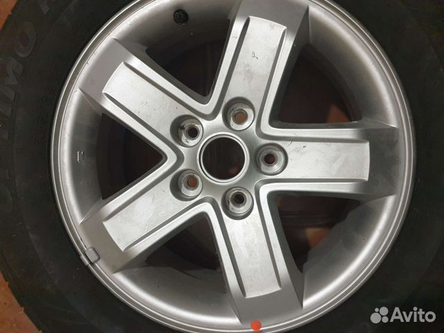 Новая резина на диске