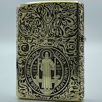 Zippo Armor с гравировкой Constantine