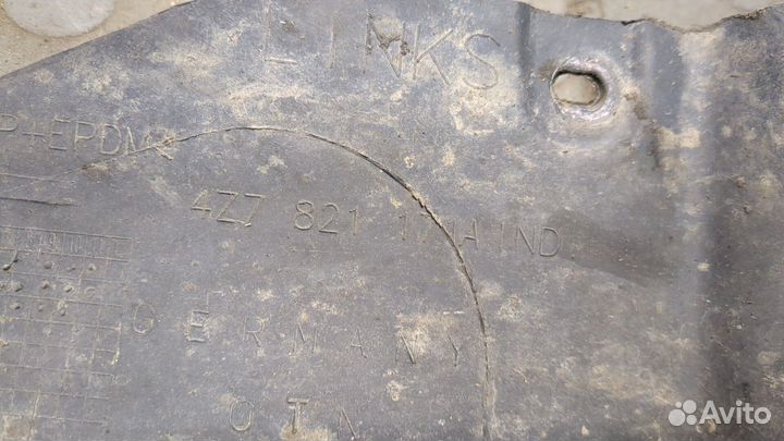 Защита арок (подкрылок) Audi A6 (C5) Allroad, 2003