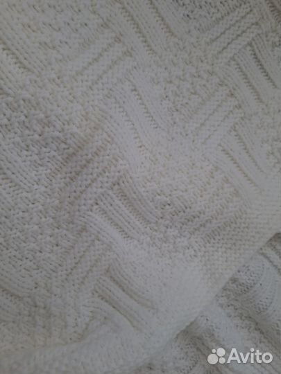 Плед детский вязаный ручная работа