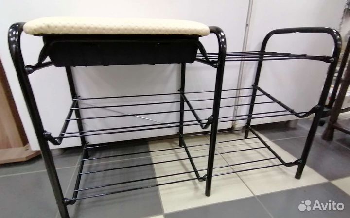 Этажерка для обуви с ящиком