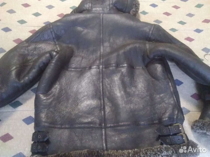 Кожаная куртка пилот США 54-56р