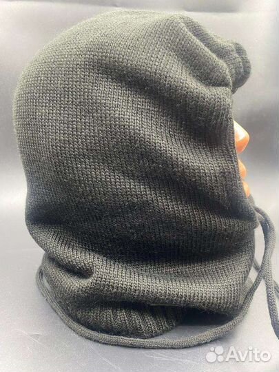 Капор с флисовой подкладкой балаклава капюшон