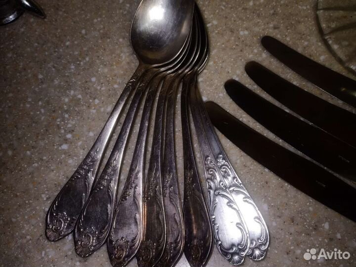 Столовый набор Солонка и перечница латунь