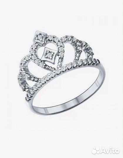 Серебряное кольцо 925 